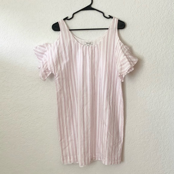 Madewell Cold Shoulder Dress NWOT - Picture 6 of 9